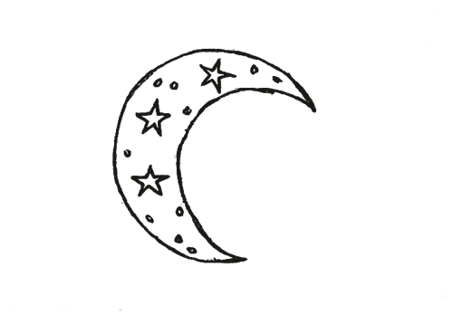 Mond-Motiv